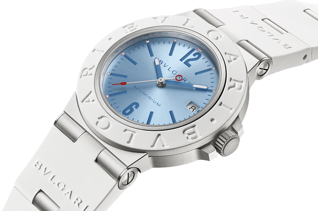 Bulgari Bulgari Aluminium 2026, blue, dial