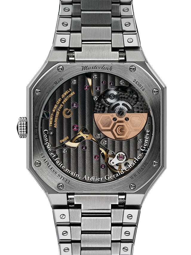 Gerald Charles Masterlink Atelier edition: case back