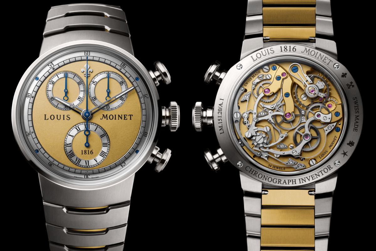 Front and back of the Louis Moinet 1816