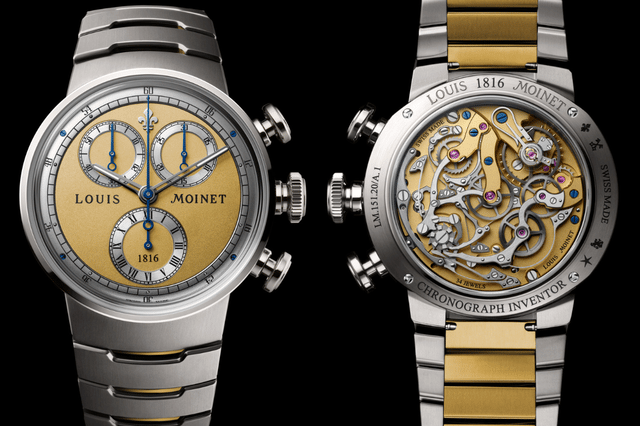Front and back of the Louis Moinet 1816