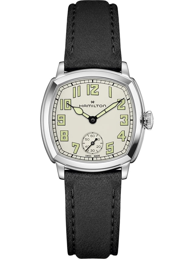 Hamilton American Classic Cushion Mechanical 30 mm, ref. H36109720: front