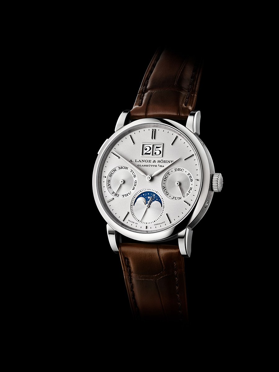 A. Lange & Söhne: Saxonia Annual Calendar, ref. 331 026, front