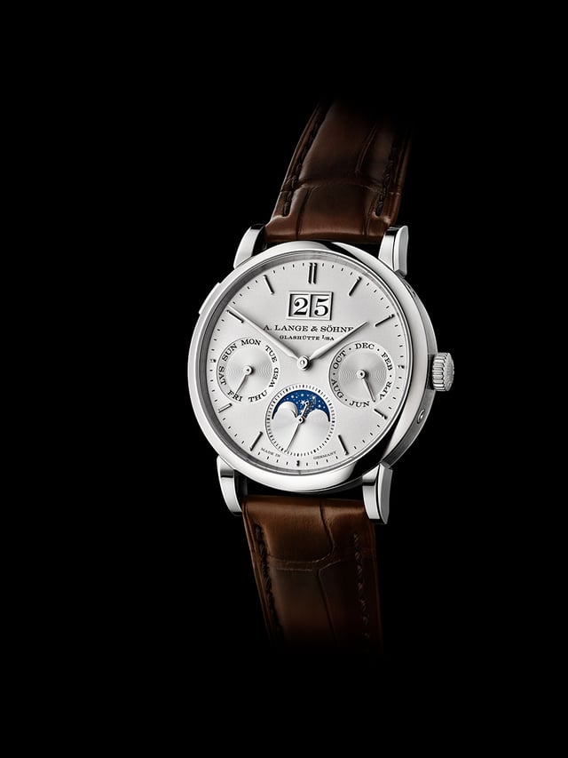 A. Lange & Söhne: Saxonia Annual Calendar, ref. 331 026, front