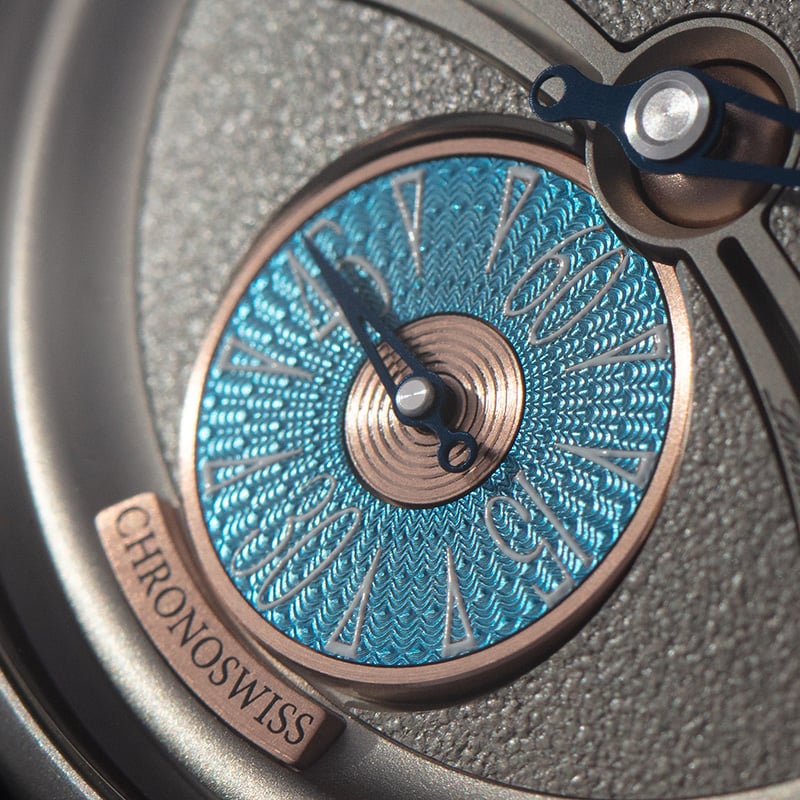 Chronoswiss Delphis Art Deco, small seconds