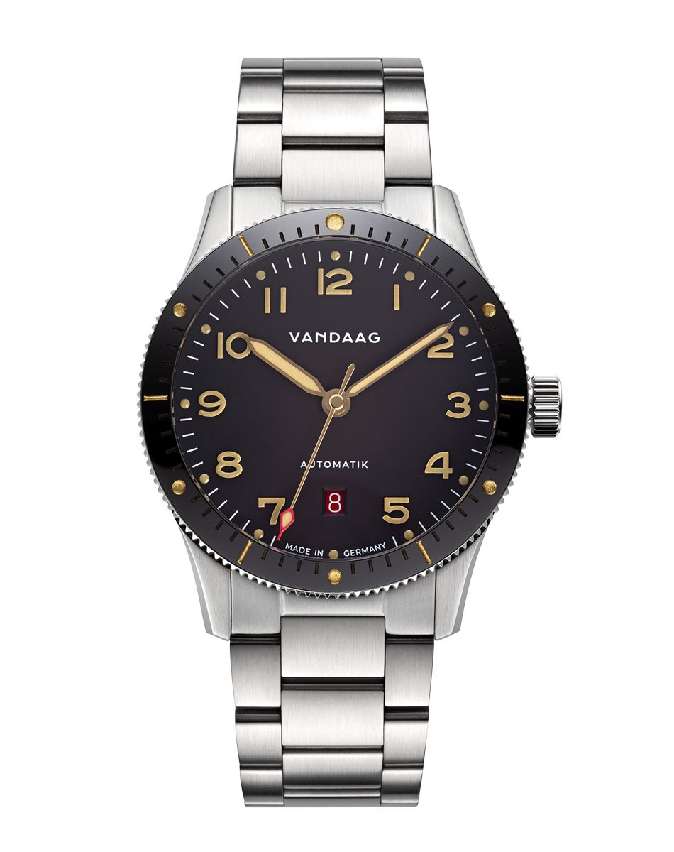 Vandaag Klaar Gold-Kraft with black dial