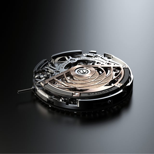 Bianchet UltraFino Rotondo, Calibre UR01