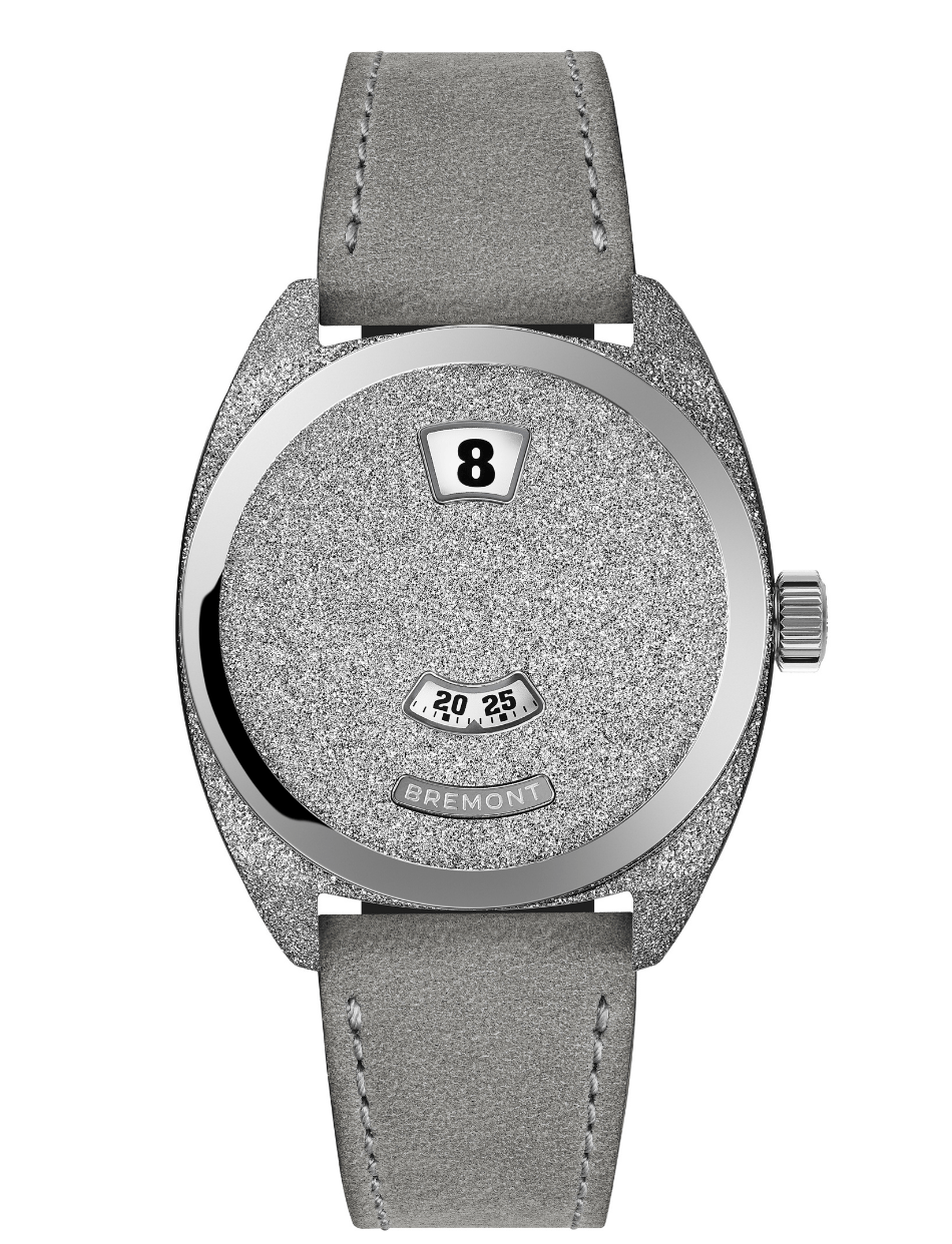 Bremont Terra Nova Jumping Hour 35mm Frosted: Front