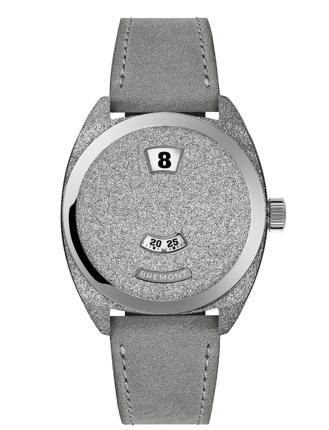 Bremont Terra Nova Jumping Hour 35mm Frosted: Front