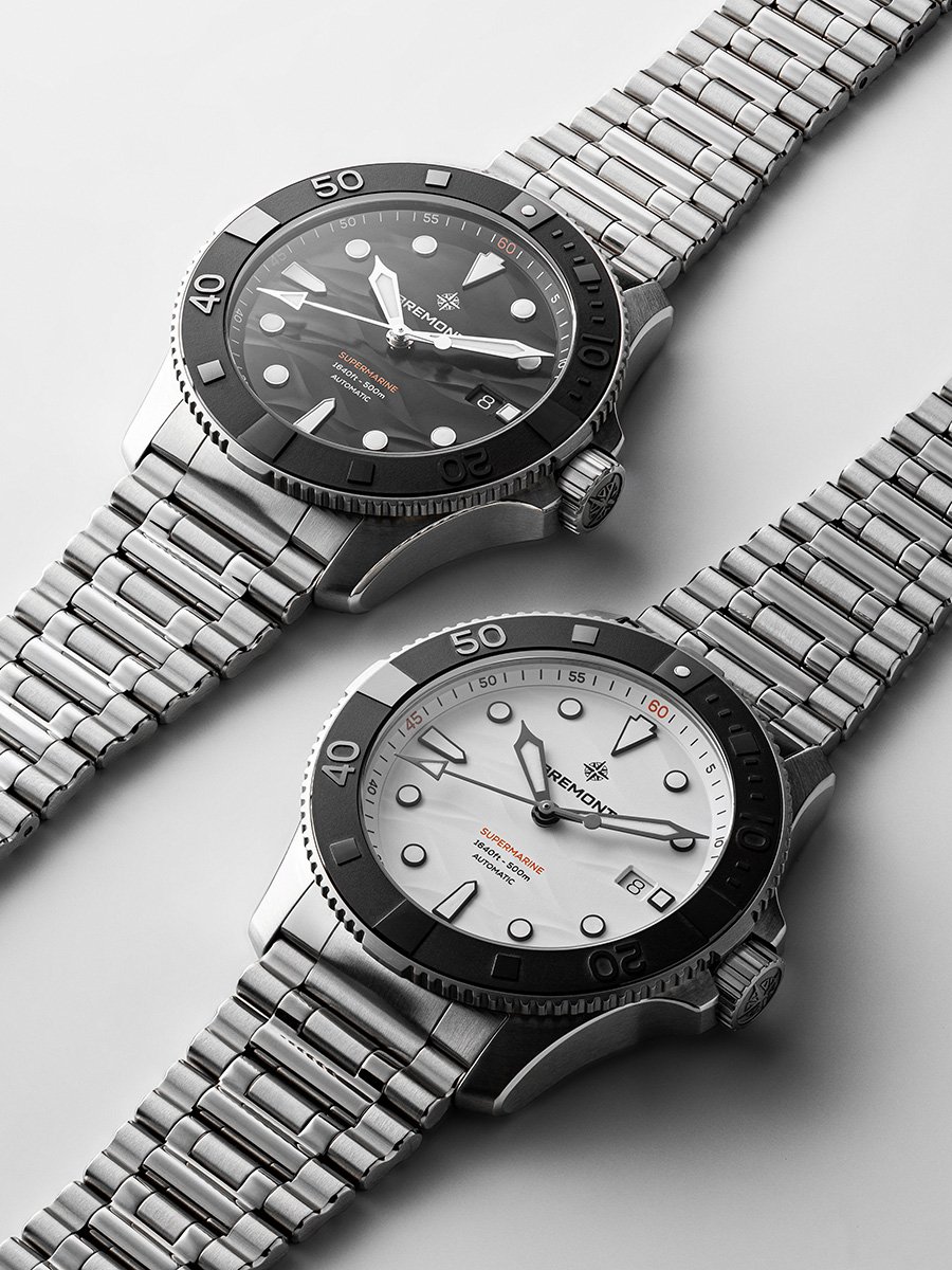 Bremont Supermarine 500M white and black watch