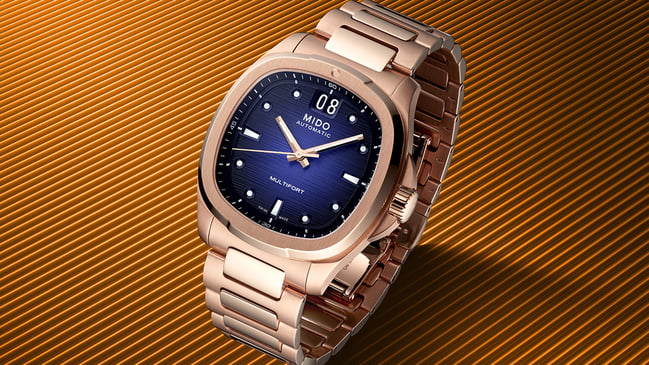 Mido Multifort TV Big Date receives a rose‑gold makeover – WatchTime