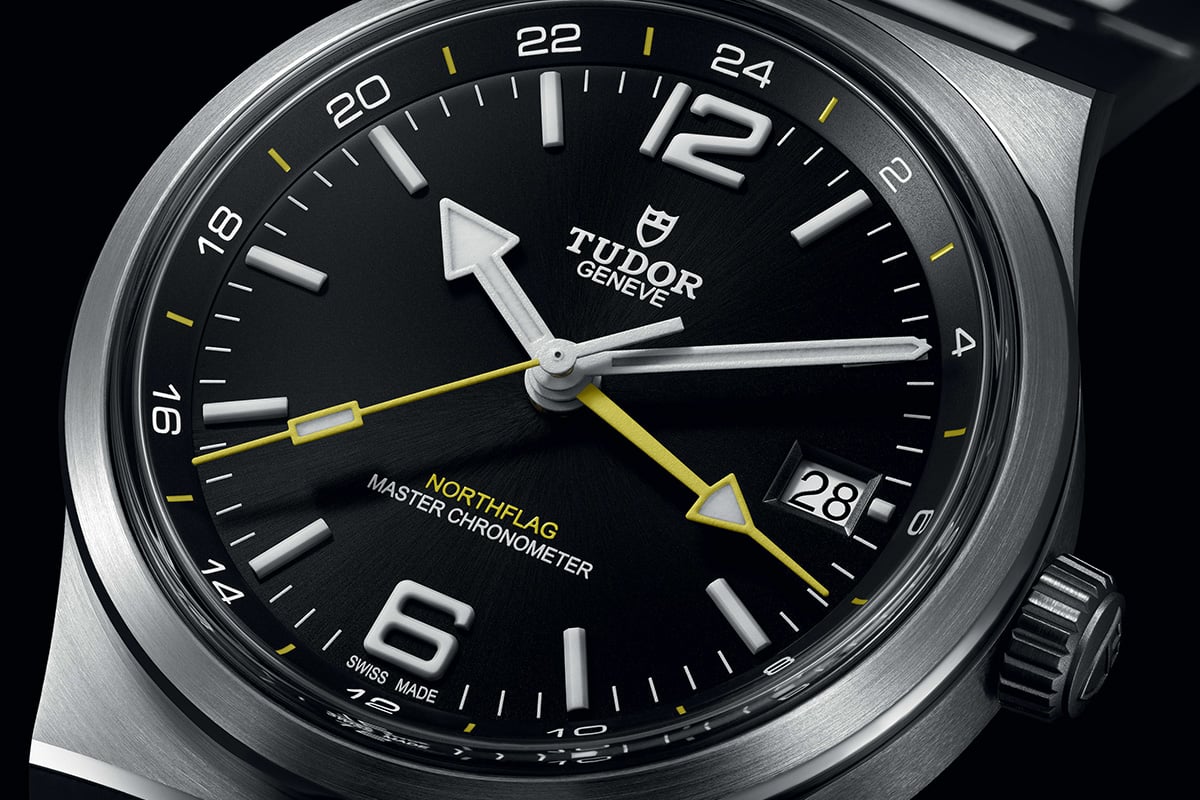 Tudor Northflag: dial