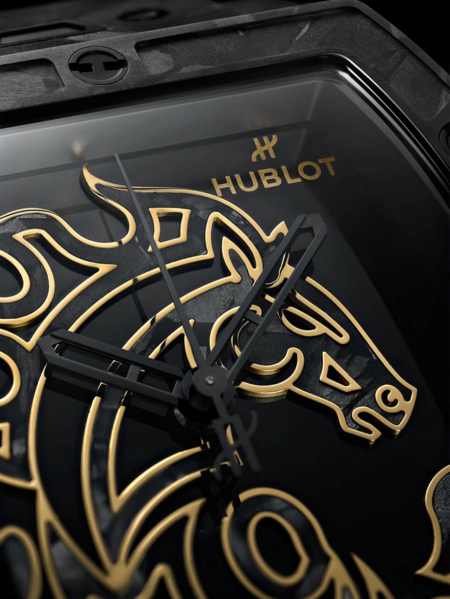 Hublot: Spirit of Big Bang Year of the Horse, Dial
