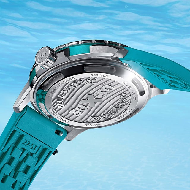 Christopher Ward The Trident 30x30: case back