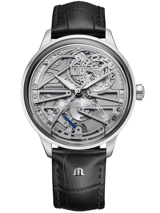 Maurice Lacroix: 1975 Master Grand Date Retrograde, Front