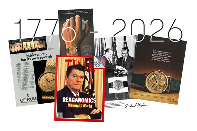 Corum Heritage Coin: historic ad