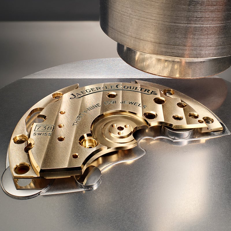 Jaeger-LeCoultre High Precision Guarantee (HPG) Seal: bridge