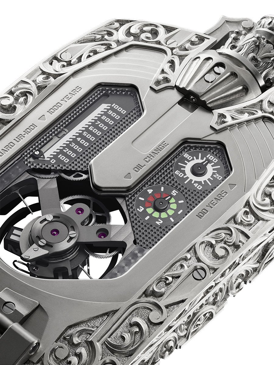 Urwerk UR-1001 Amadeus: Back