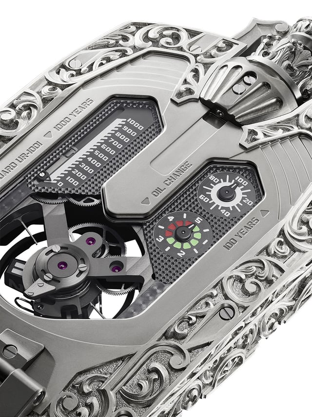 Urwerk UR-1001 Amadeus: Back