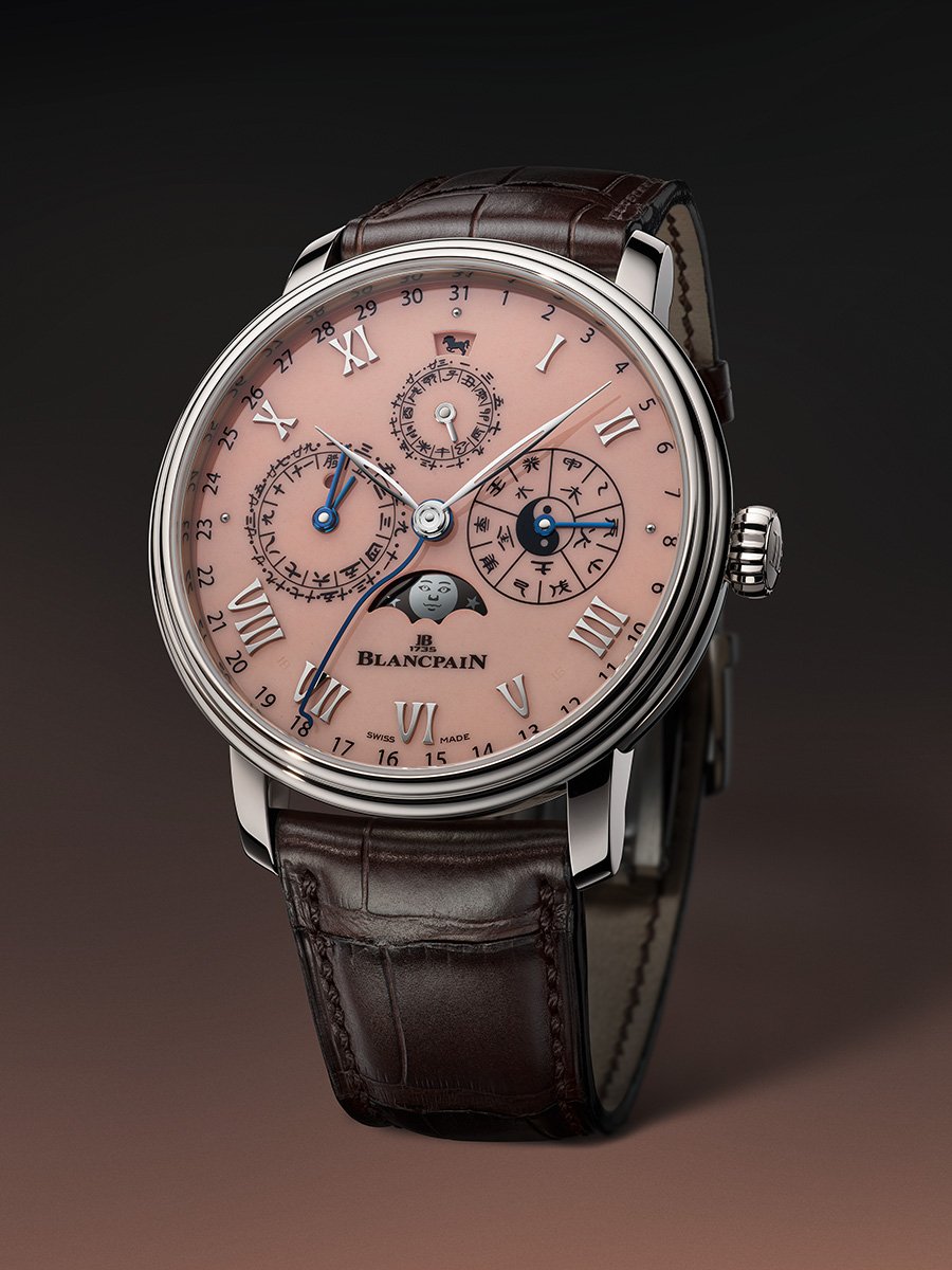 Blancpain Villeret Calendrier Chinois Traditionnel, Ref. Ref-0888 3432E 55B, front