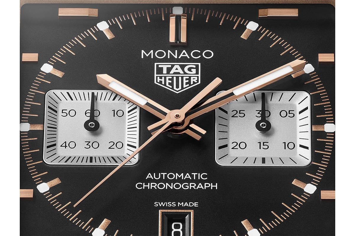 TAG Heuer: Monaco Caliber TH20-11, CDW2150.FC8360, dial