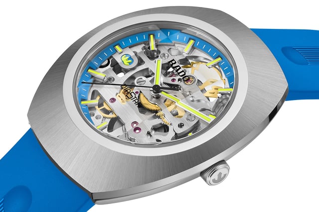 Rado DiaStar Original Skeleton Limited Edition, blue watch, title