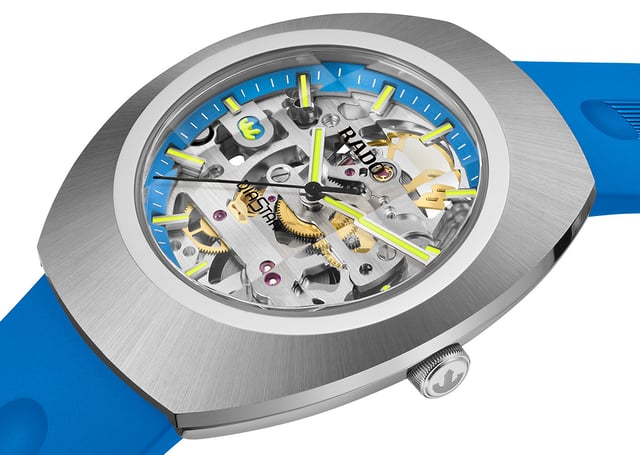Rado DiaStar Original Skeleton Limited Edition, blue watch, title