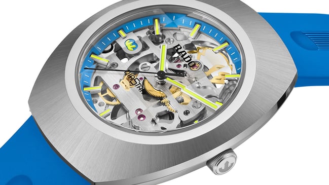 Rado DiaStar Original Skeleton Limited Edition, blue watch, title