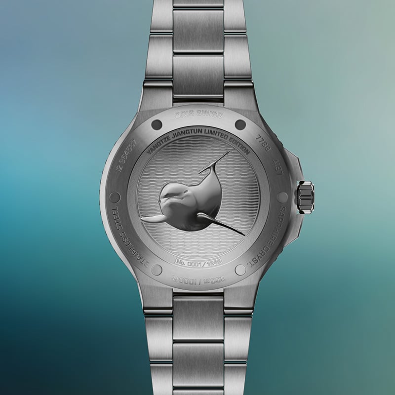 Oris Yangtze Jiangtun Limited Edition, Case Back