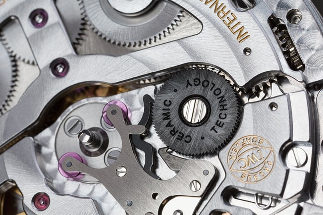 The Pellaton winding system by IWC