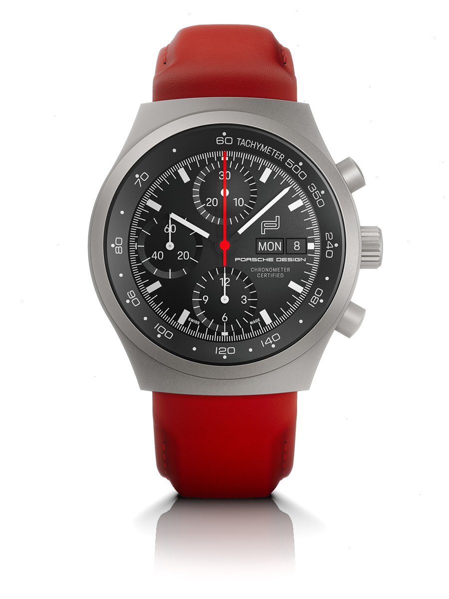 Porsche Design Chronograph 1 Leather Straps, Chronograph 1 – All Titanium Numbered Edition
