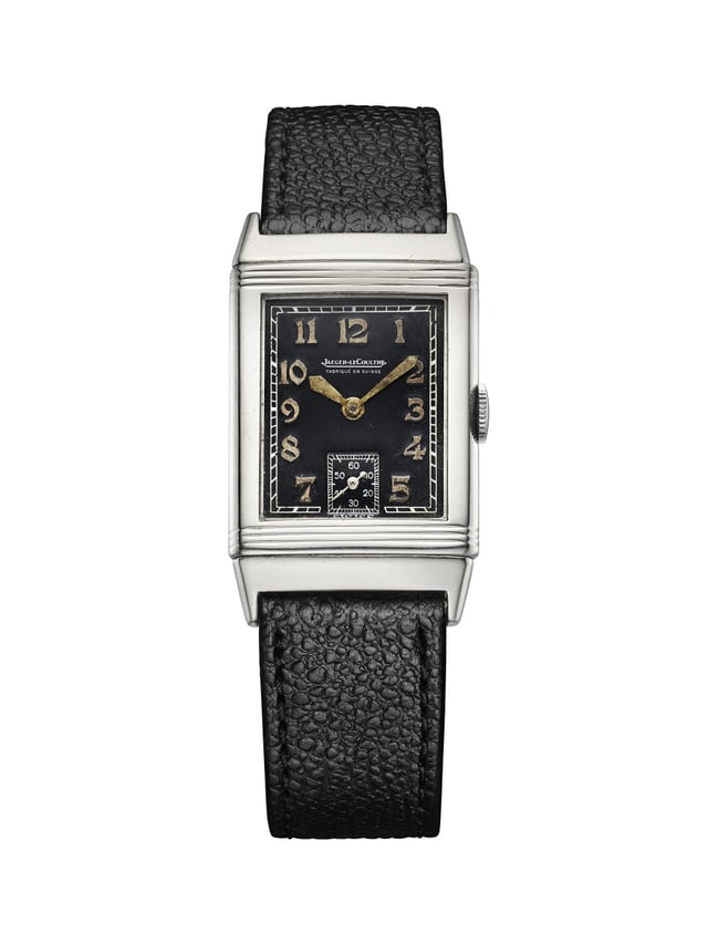 WatchTime: Jaeger-LeCoultre Collectibles, men's Reverso 1937, front