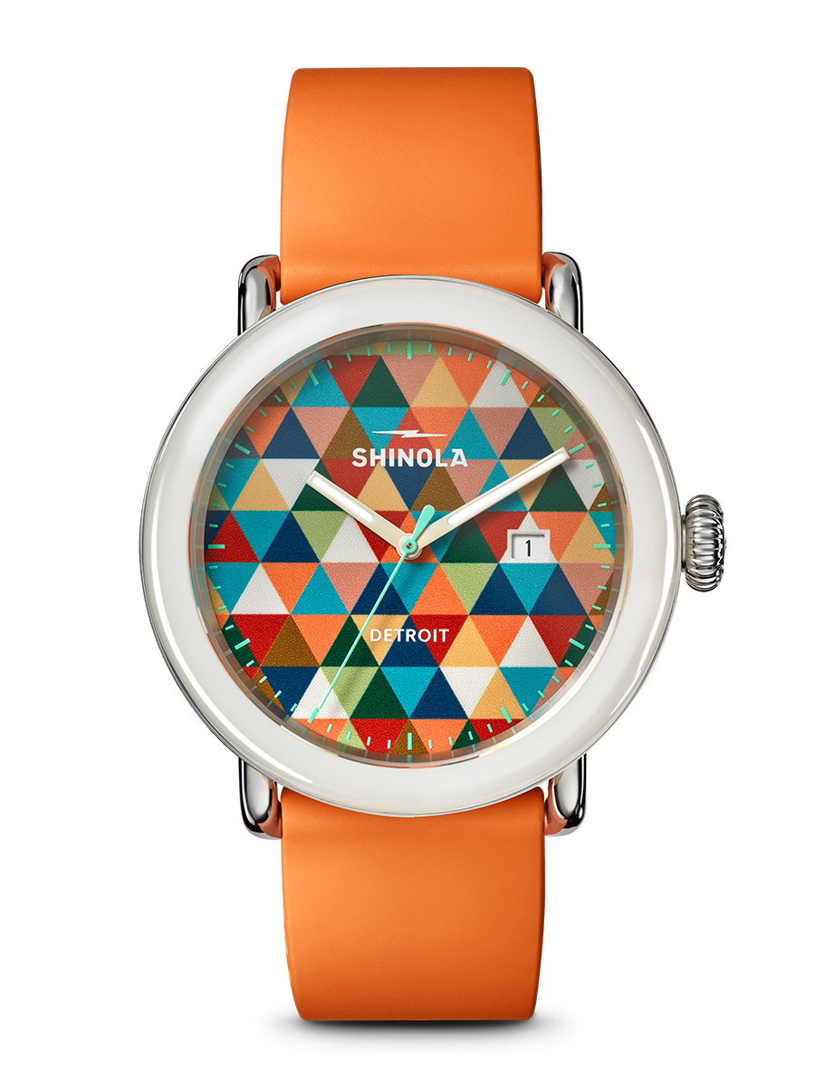 Shinola Detrola Watch Color Theory Warm: Front