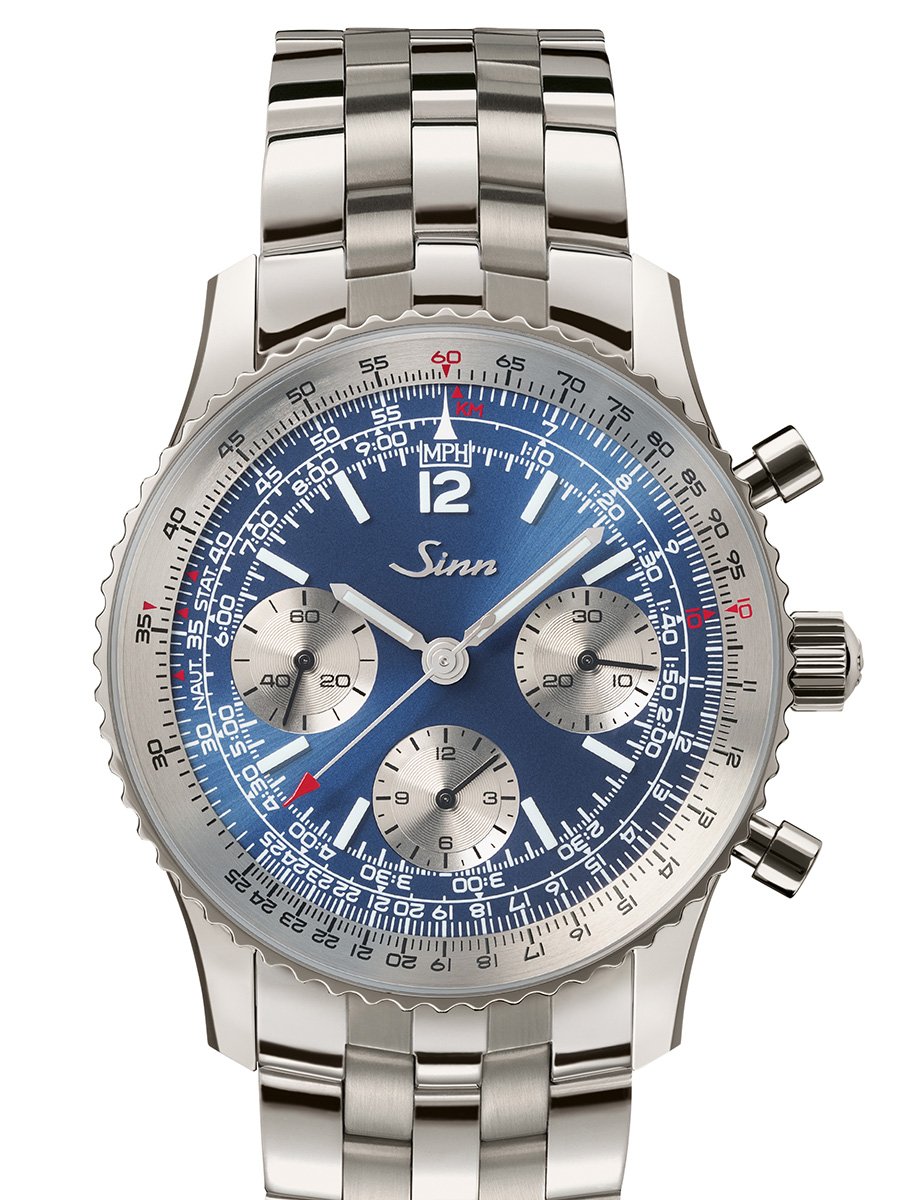 Sinn 903 Ti II Anniversary, Front