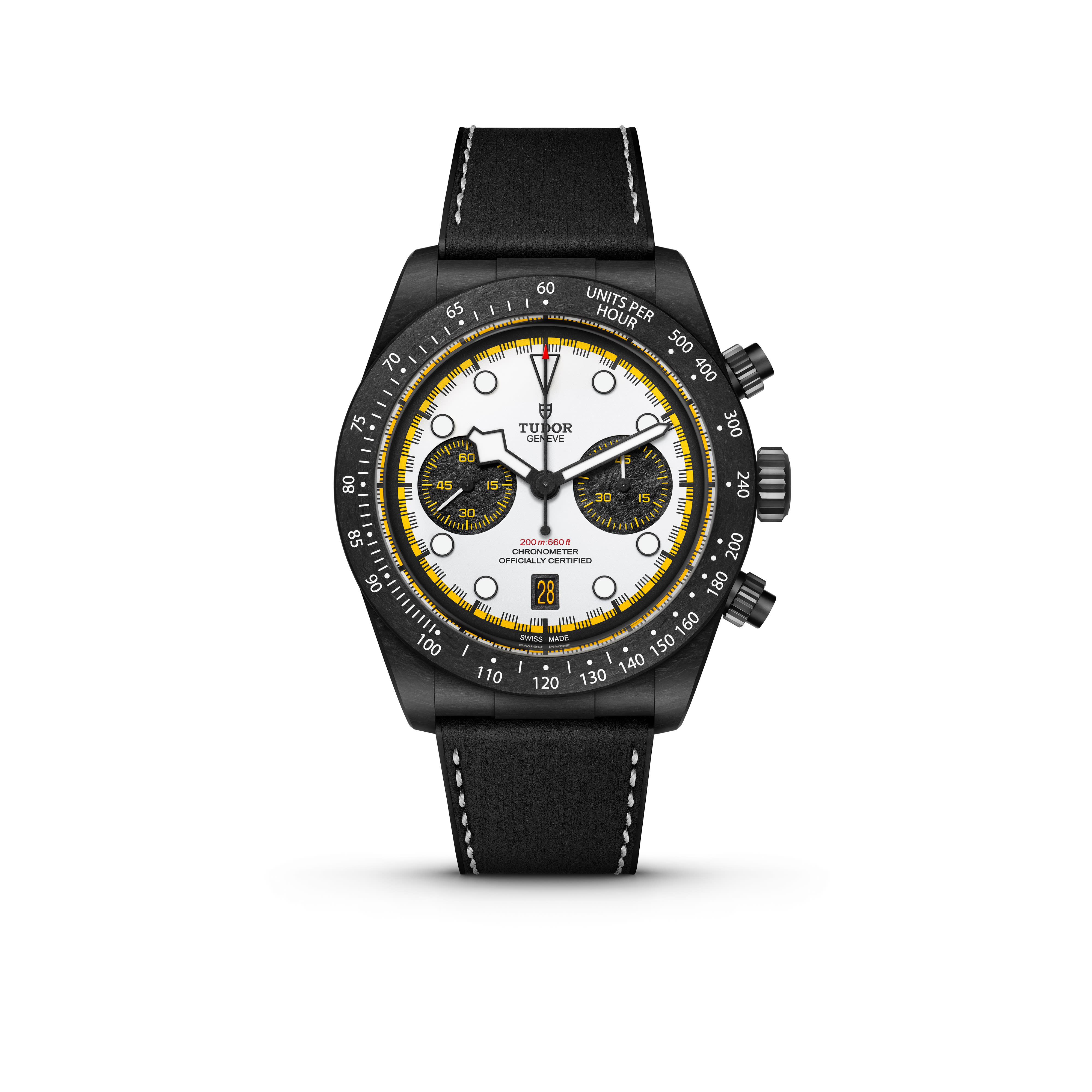 Tudor: Black Bay Chrono Carbon 26, front