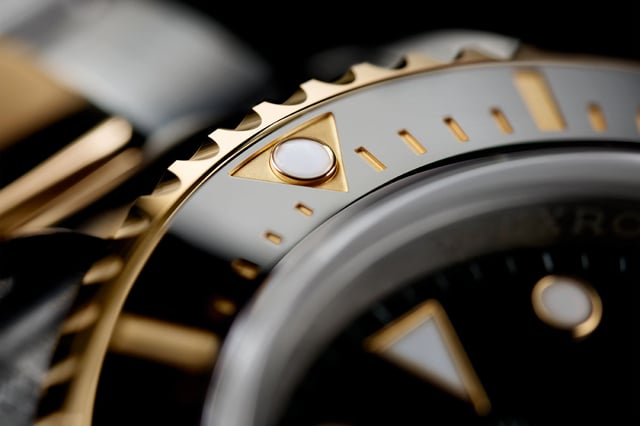 Rolex: The rotating bezel of the Sea-Dweller