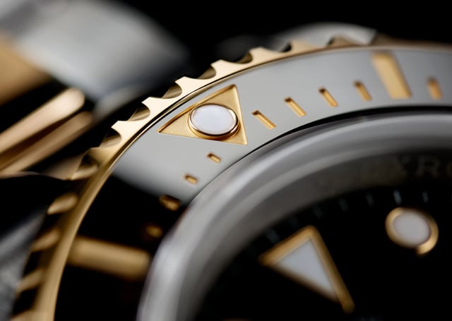 Rolex: The rotating bezel of the Sea-Dweller