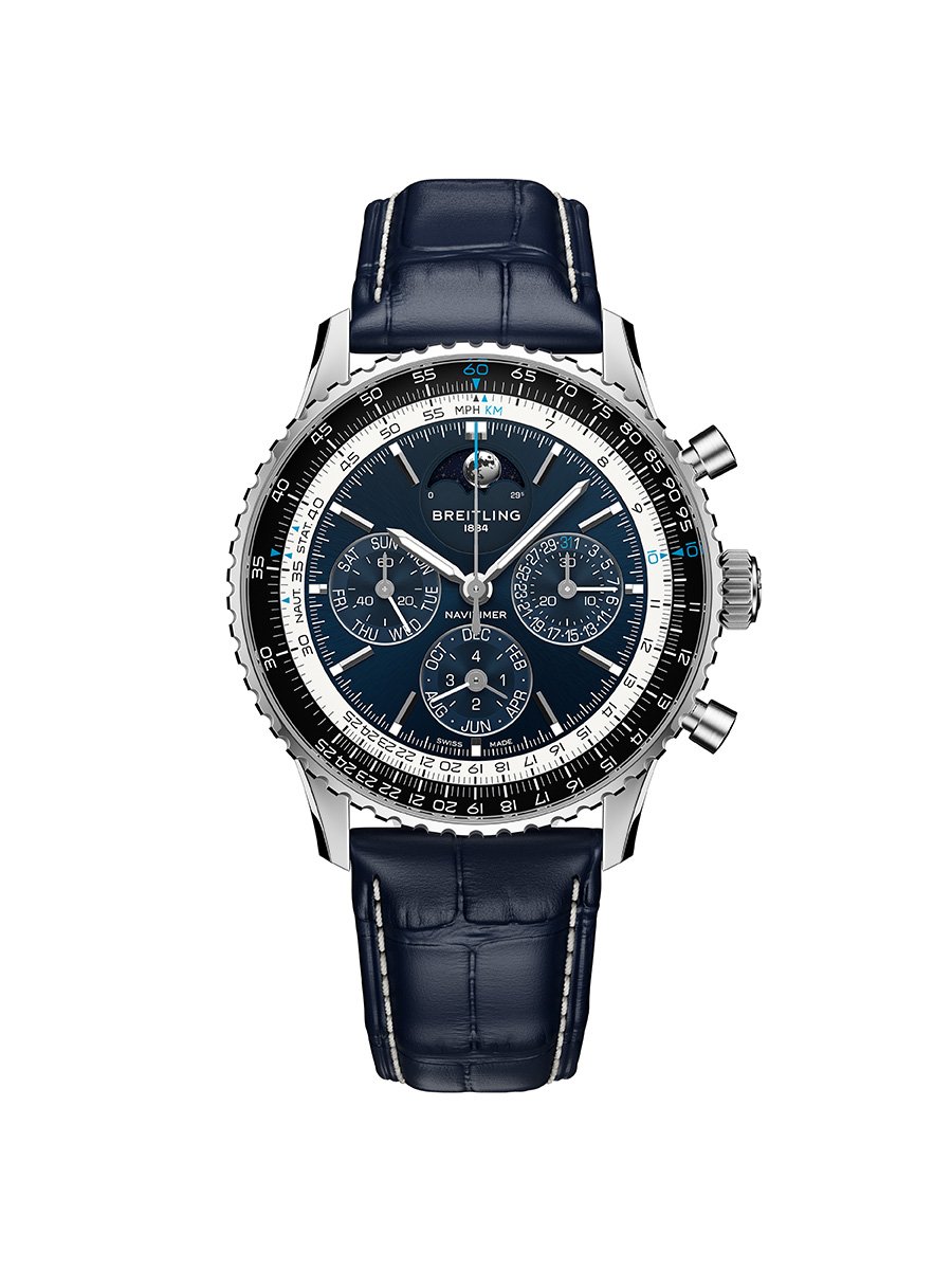 Breitling: Navitimer B19 Chronograph 43 Perpetual Calendar, Front