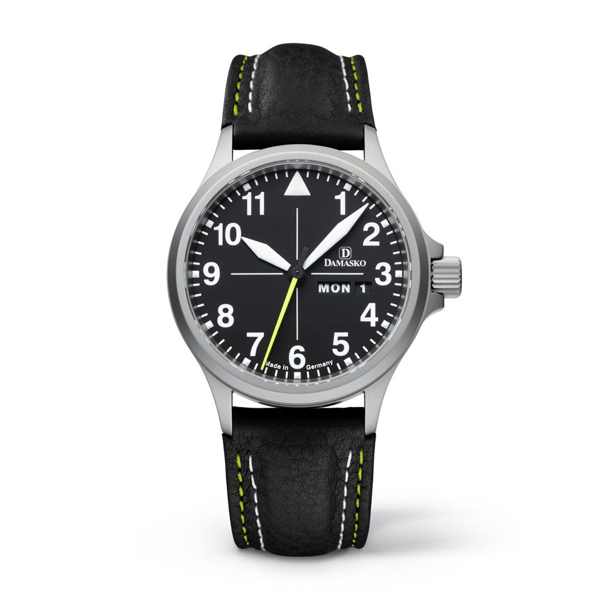 Damasko: DK36 with bilingual day of the week display