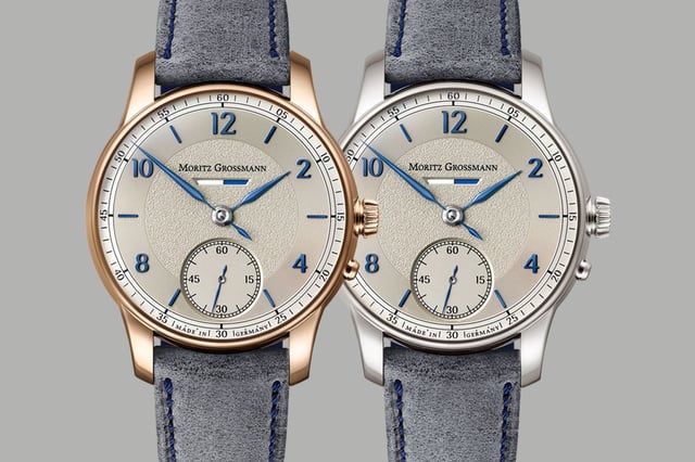 Moritz Grossmann Benu Power Reserve Red and White Gold