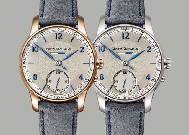 Moritz Grossmann Benu Power Reserve Red and White Gold
