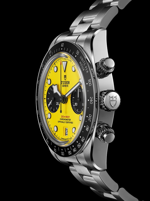  Tudor Black Bay Chrono 39 Bumblebee: profile