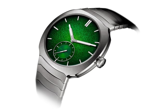 H. Moser & Cie. Streamliner Small Seconds Lime Green Enamel Boutique Edition, 6500-1201, title