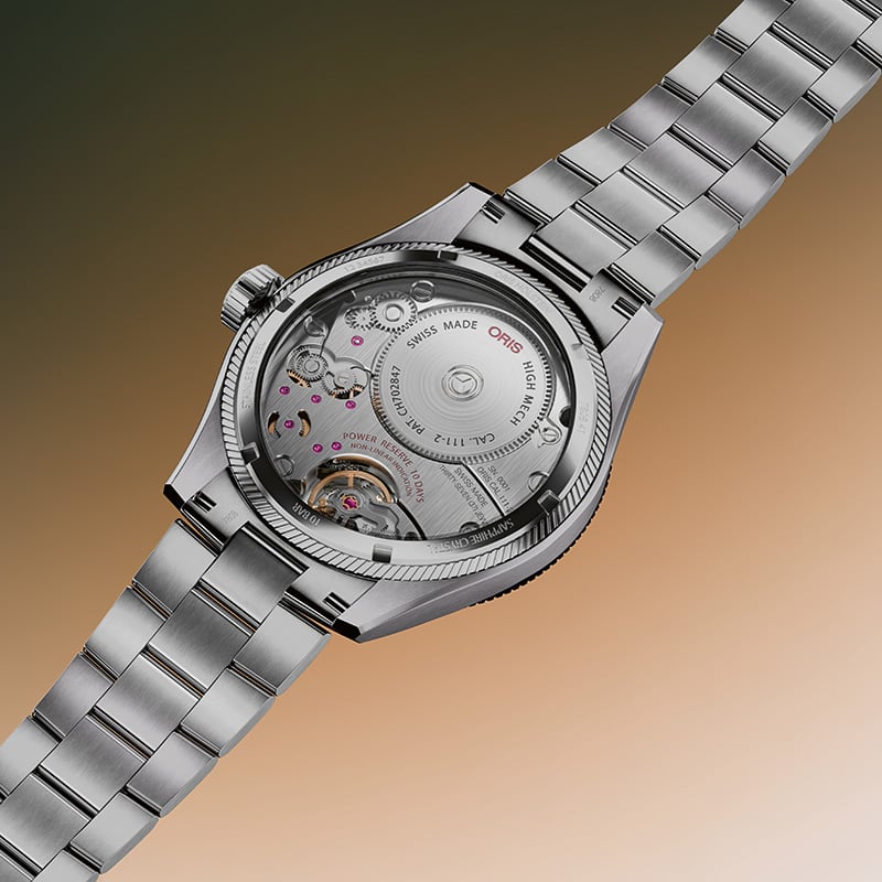 Oris ProPilot Calibre 111: case back