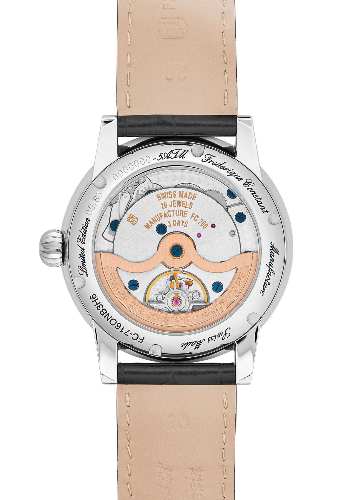 Frederique Constant Classic Moonphase Date Manufacture & Onyx