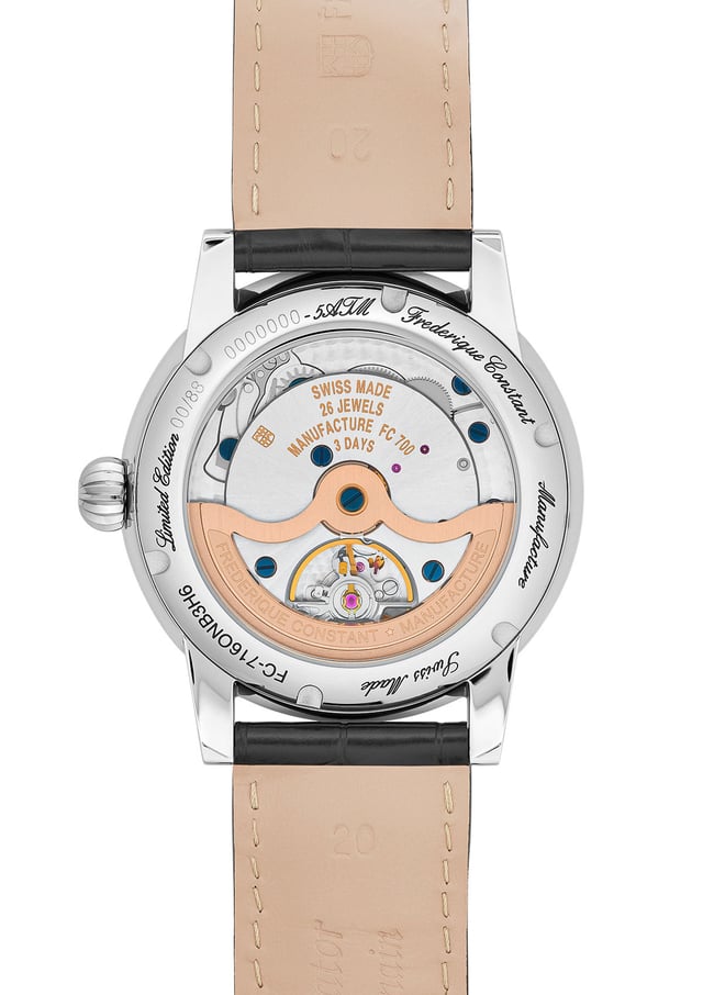Frederique Constant Classic Moonphase Date Manufacture & Onyx