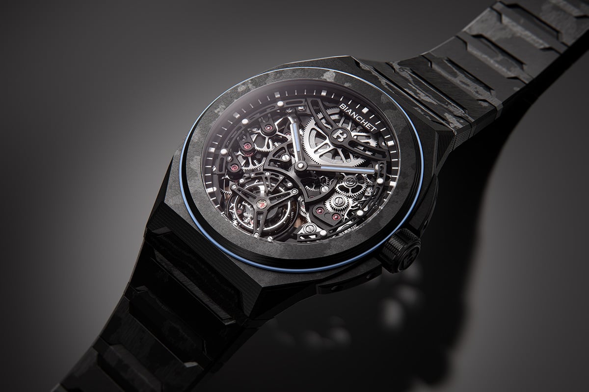 Bianchet UltraFino Rotondo Carbon, Dial