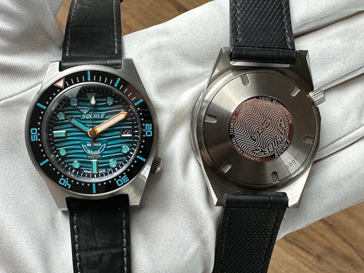 Squale Master front and back