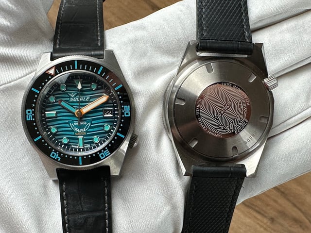 Squale Master front and back