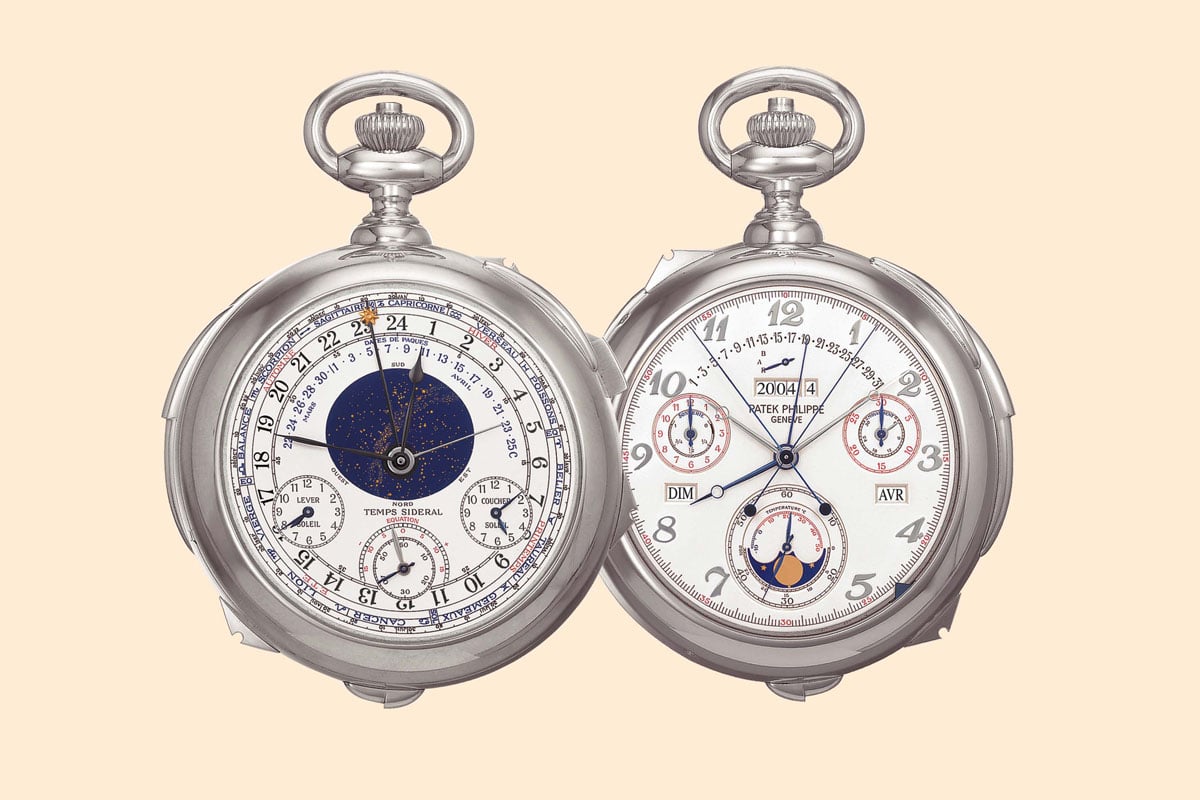 Patek Philippe: Calibre 89 in white gold