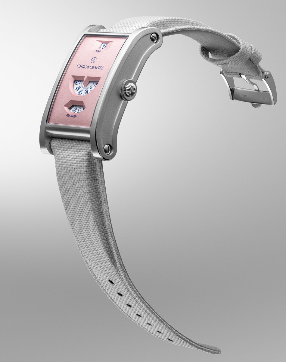 Chronoswiss Neo Digiteur Rose: side